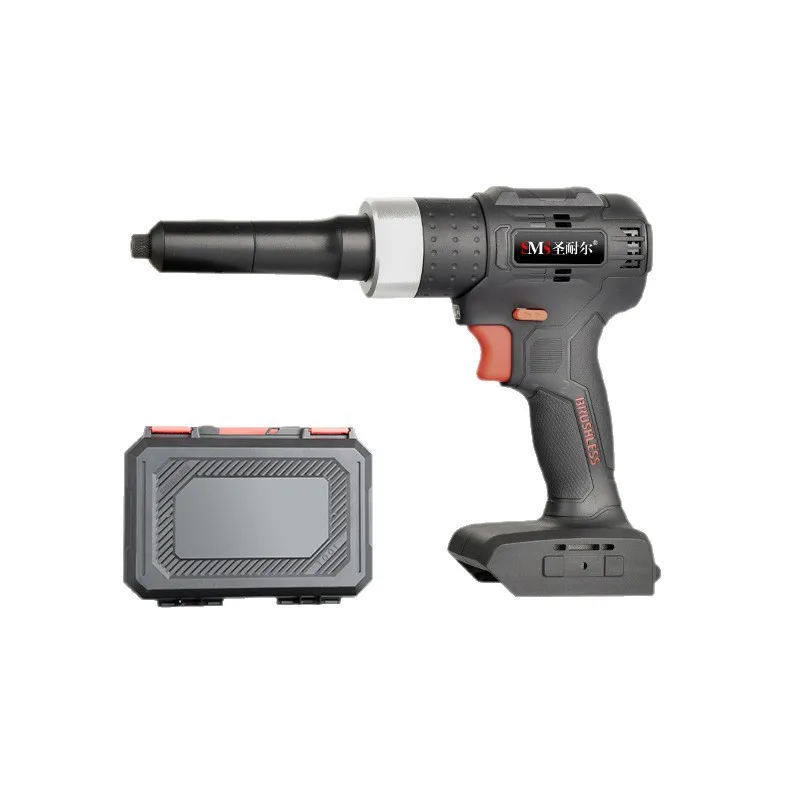 Lithium battery rivet gun Electric nail gun Industrial grade riveting aluminum core steel nail riveting nail gun