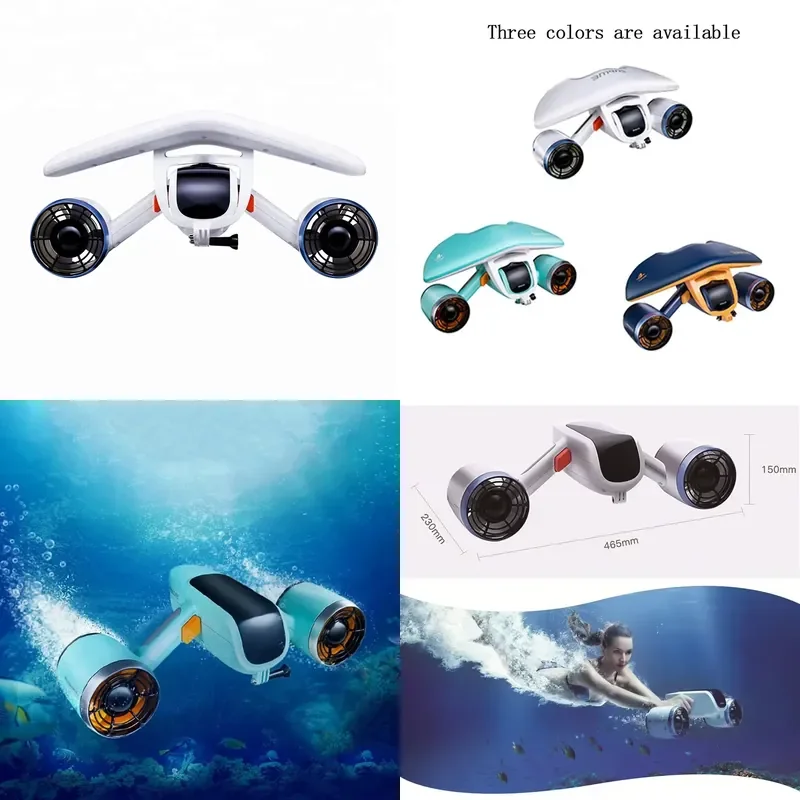 Underwater Scooter Diver Propulsion Vehicle Swim Propulsion Powerful Underwater Scooter for Snorkeling and Diving