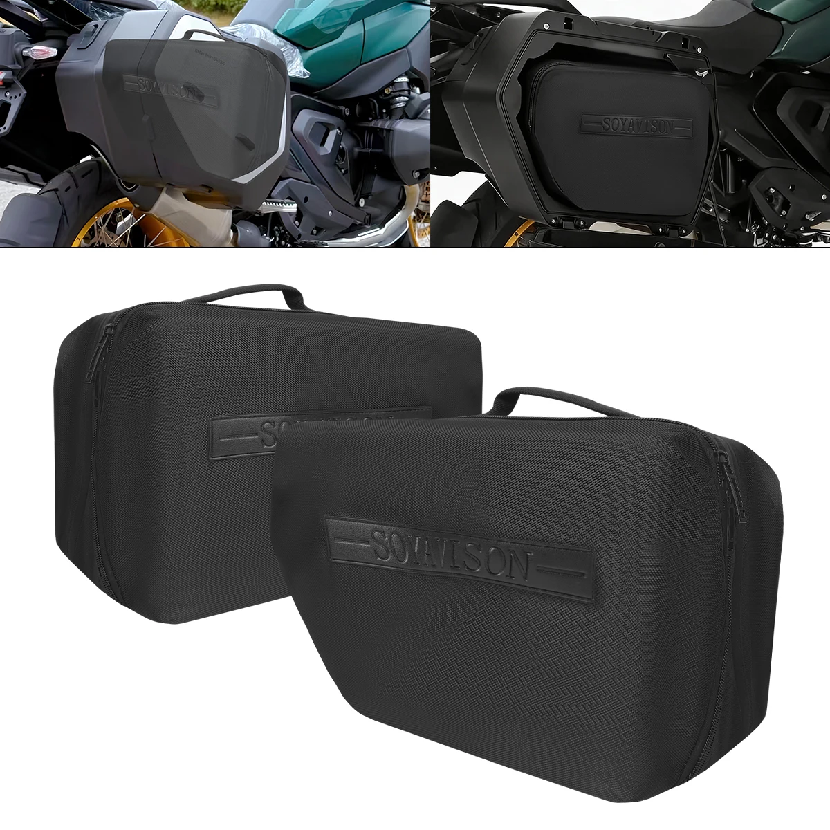 Motorcycle Luggage Panniers In - đánh giá và giá Motorcycle Saddlebag Liner Inner Bags