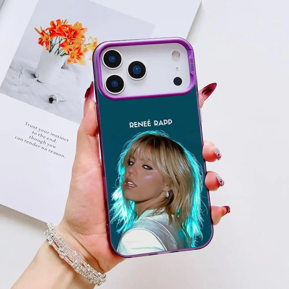 المغني A-Adam L- لامبرت جراب هاتف آيفون 17 16 15 14 13 12 11 برو ماكس الهواء متعدد الألوان ماتي ليزر معدني أورورا فوندا