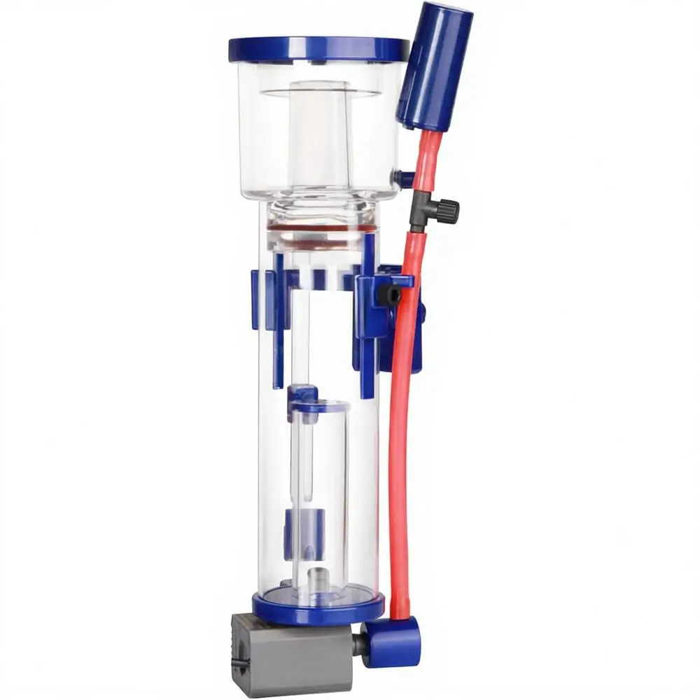 

Protein Skimmer for Saltwater Aquariums, Suitable for 20 Gallon Tanks, Hang-On or Internal Options for Rimless Designs