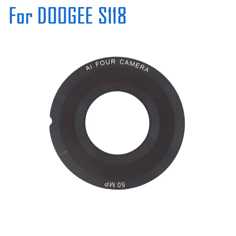 New Original DOOGEE S118 Rear Main Camera Lens Back Camera Lens Glass Cover Accessories For DOOGEE S118 Smart Phone