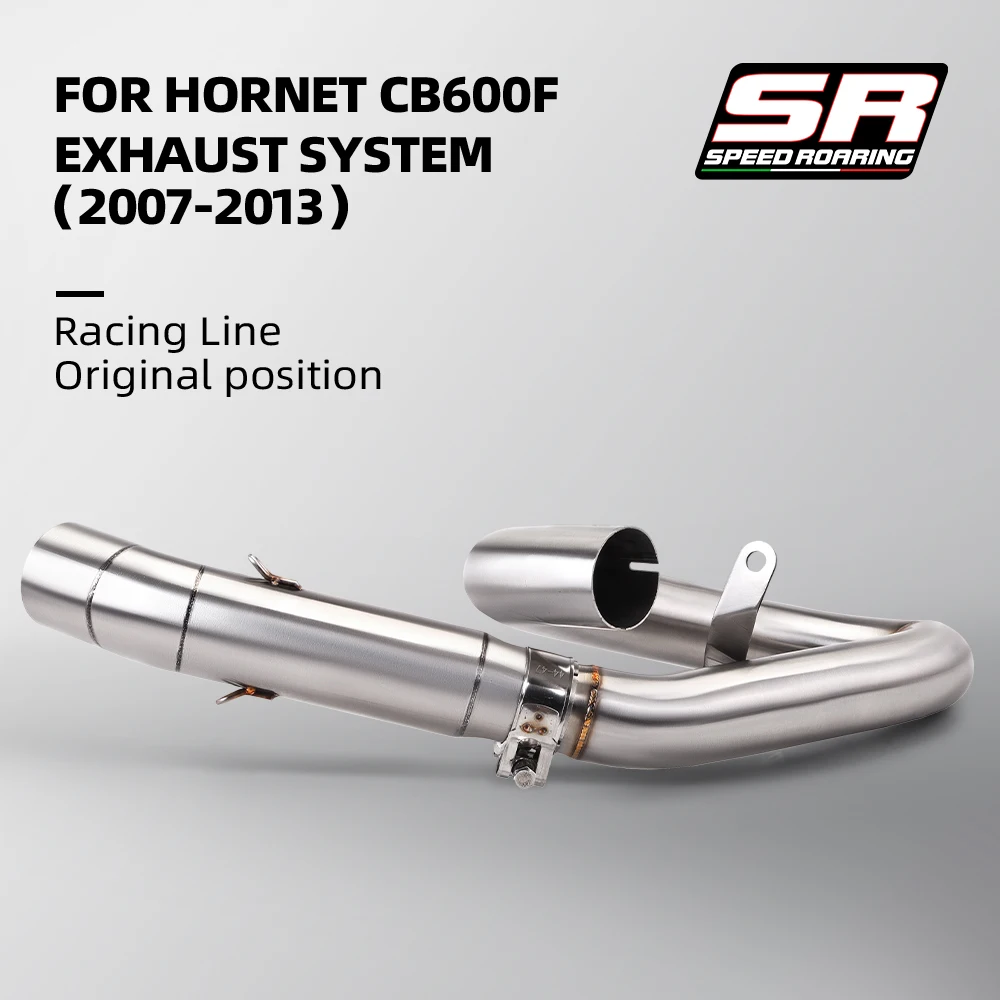 

Lossless Installation,Complete System, Motorcycle Exhaust Pipe For Hornet, Slalom Link, Upgrade Kit, CB600F, CBR600F