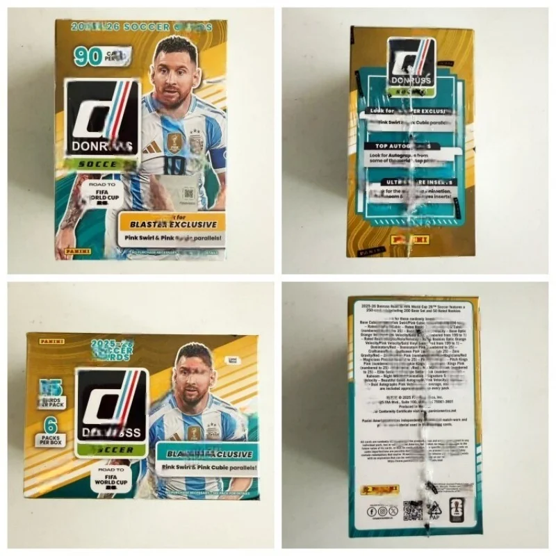 Panini Donruss 26 Road To Soccer Trading Cards Blaster Box 90 Cards Exclusive Pink Parallels Usa Mexico Canada Collectible Gift