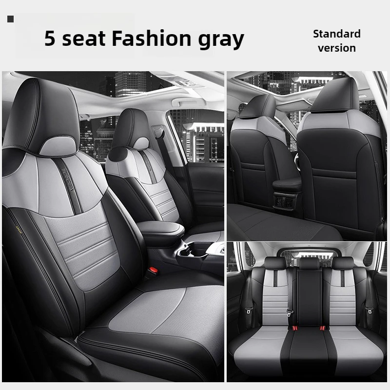 

Car Seat Covers Specific Customize For 2020-2024 TOYOTA RAV4 Full Covered with Front and Rear Full Set (Europ Version）