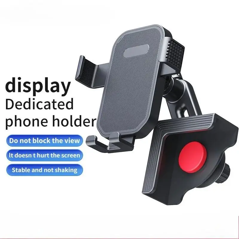 Gravity Phone Mount for New Energy Vehicle Touchscreens Stable Anti-Shake Hands-Free Holder for Driving