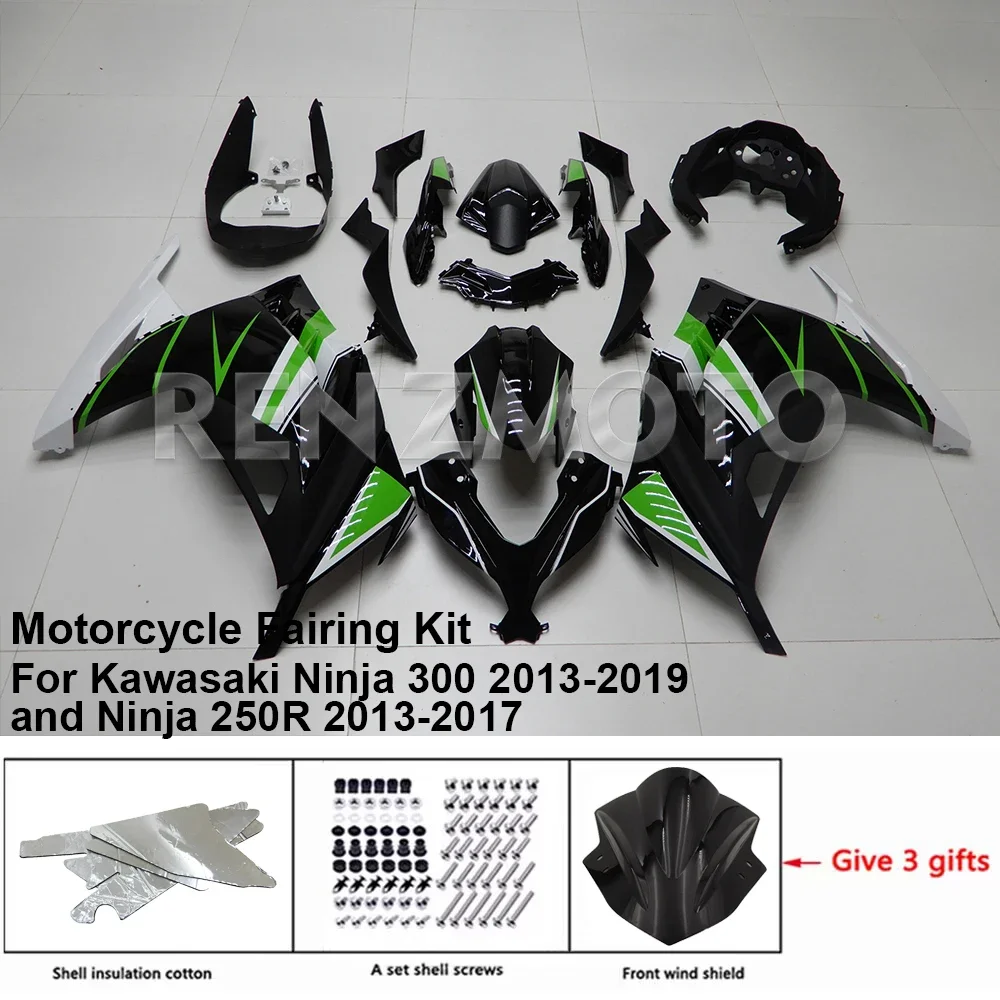 

Обтекатель R/Z K39A07 для Kawasaki Ninja 300 13-19 Ninja 250R 13-17, комплект для мотоцикла, декоративный пластиковый защитный корпус