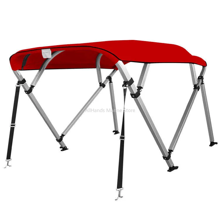 Marine Boat 3/4 Bow Bimini Top Aluminum/stainless Steel Canopy Cover Marine Hardware Fitting