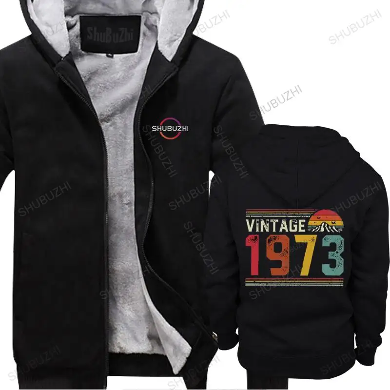 

Trendy fall Men RottTrendy Vintage 1973 hoodies Men falls Years Old Birthday Gift fall Pure Cotton thick warm hoody euro size