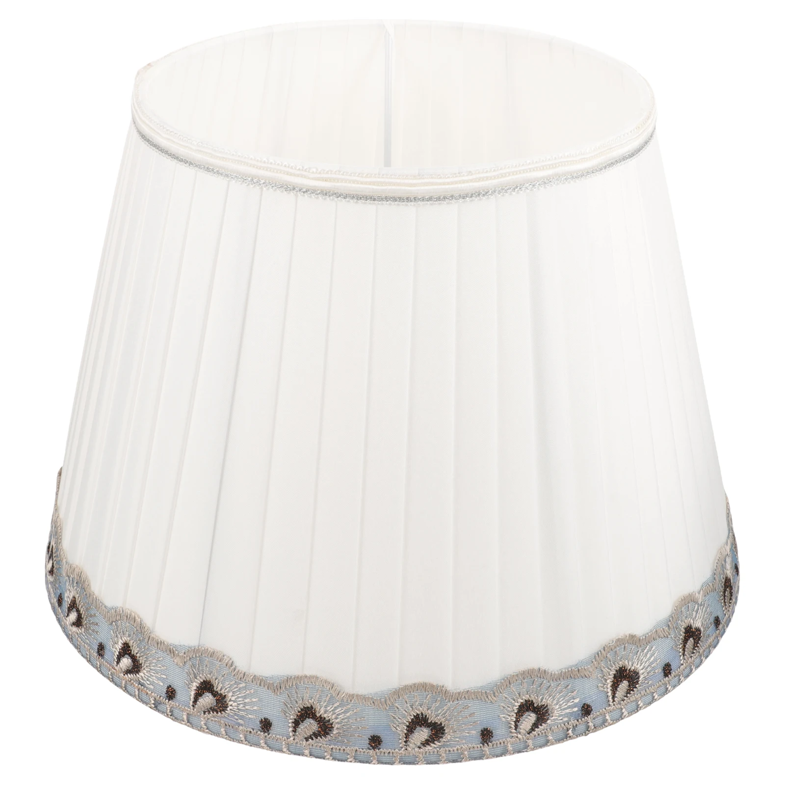 

Fabric Lampshade White E27 Base Replacement Cloth Wall Light Shades Wall Light Shade for Desk Floor Lamps Home Decor