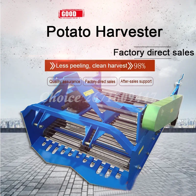 Agricultural Tractor Mounted 3 Point Single Row Sweet Potato Digger Harvester Maker Peanut Carrot Potato Garlic Onion Harvester