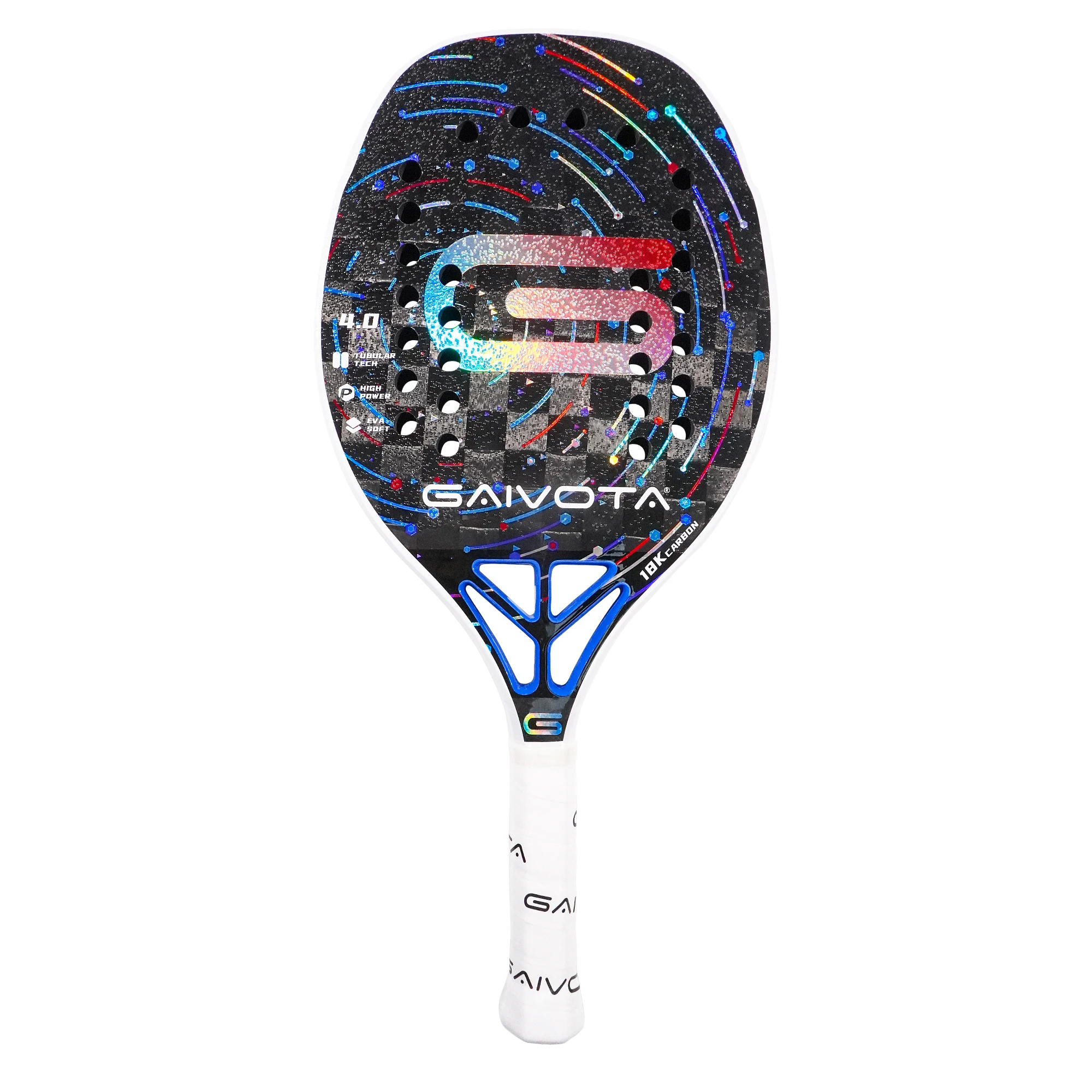 GAIVOTA4.0 2024 Beach tennis racket carbon 18K Gradient +bag