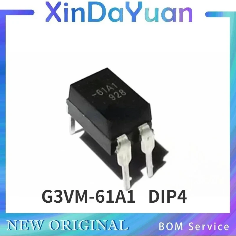 5 pcs  G3VM-61A1 DIP-4  -61A1  Solid State Relay