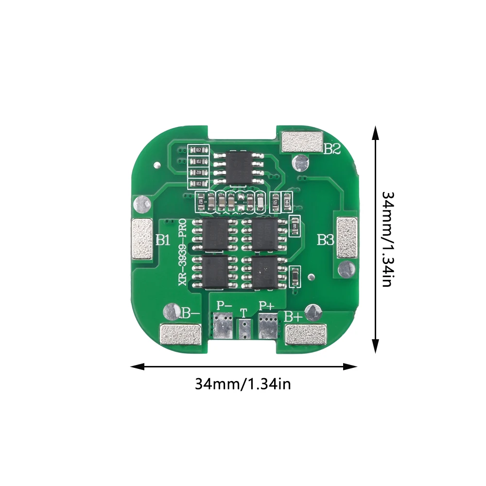 4S 14,8 V batería de litio protección Junta mismo puerto 20A pico Li-Ion BMS PCM lnstantaneous protección corriente 20A con 10K NTC