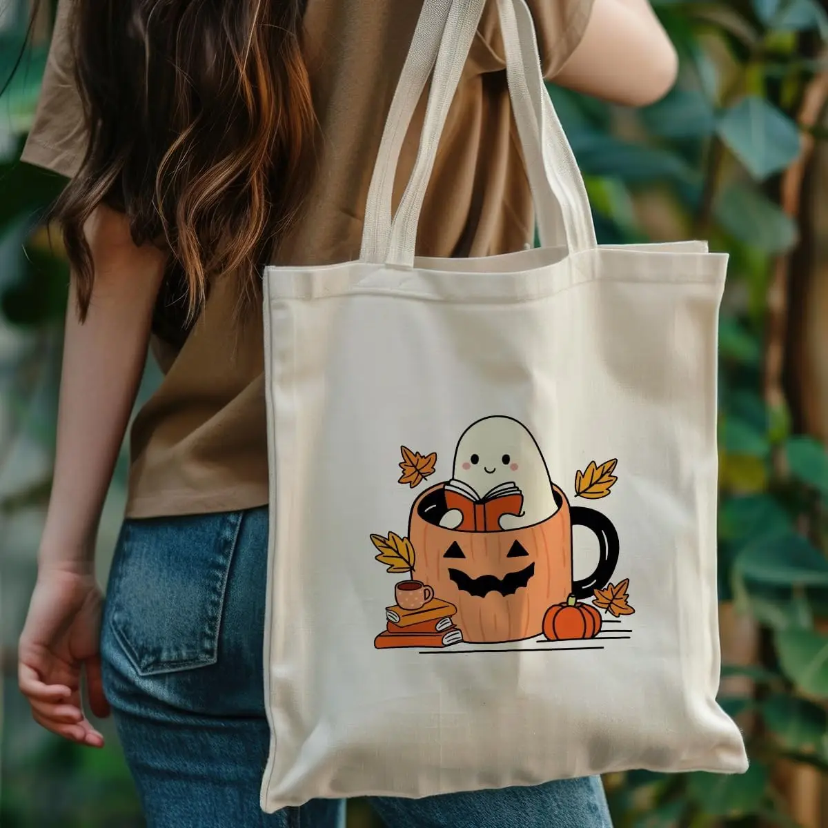 Reusable Cotton Tote Shopping Bag Aesthetic Print Canvas Tote Bag Canvas Bag for Women Grocery Shopping Travel Gym Weekender