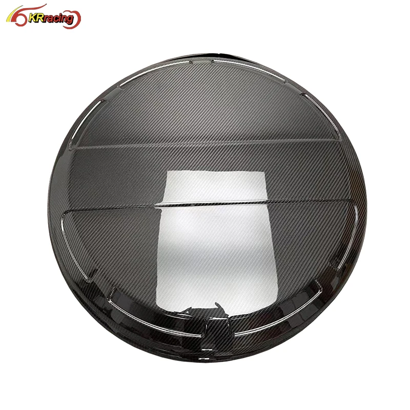 

URBAN Style Dry Prepreg Carbon Fiber Wheel Spair Tipe Cover For Benz G-Class G Wagon W464 G500 AMG G63 G500