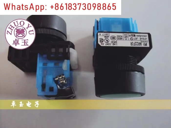 

10Pcs push button switch AR22F0R-10B/AR22FOR-10B