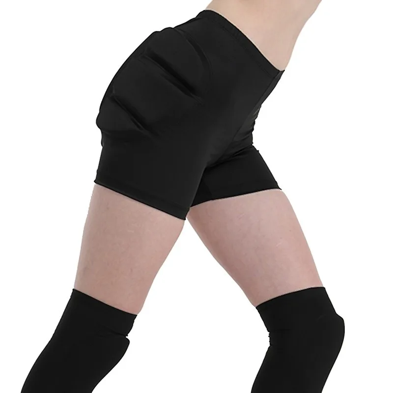 Figure Skating Hip Protection Shorts,Thick EVA Padded Crash Butt Guard, Anti-Fall Shorts Roller Skating Ice Skating Kids Adults