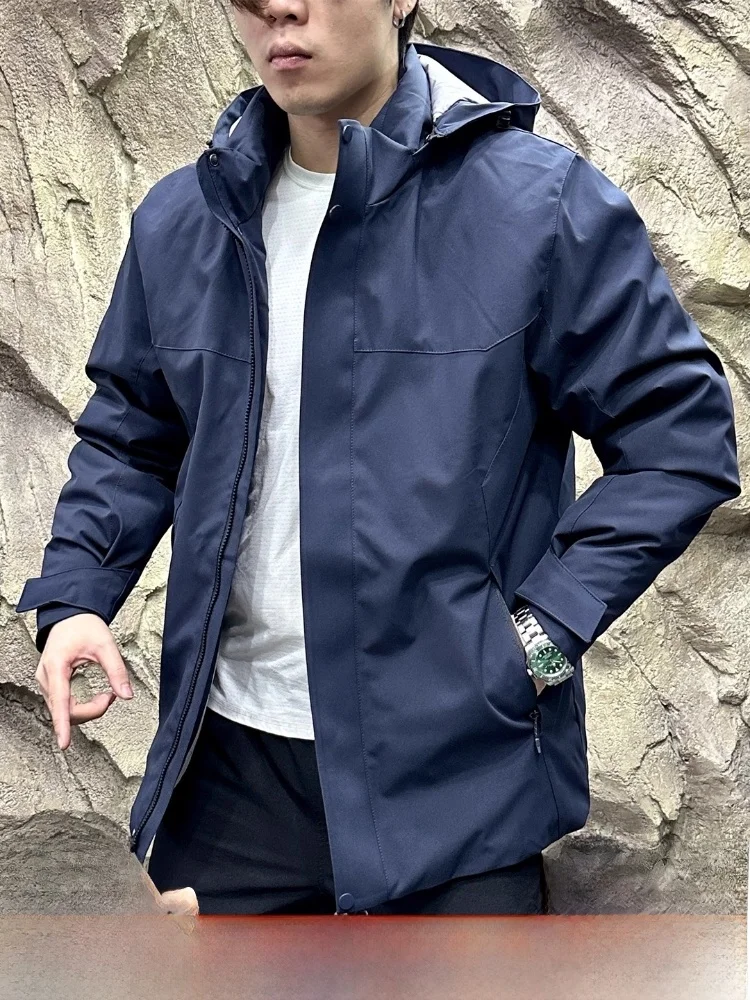 

All-Weather aphene Lined Thi Du down Jaet 90% Fill Power Cotton for Mountain Climbing And Commuting Autumn Winter War...