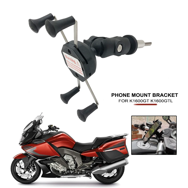 GPS Navigation Frame Mobile Phone Mount Bracket X- Phone Holder For BMW K1600GT K1600GTL K1600 GTL K 1600GT/GTL 2012-2023 2022