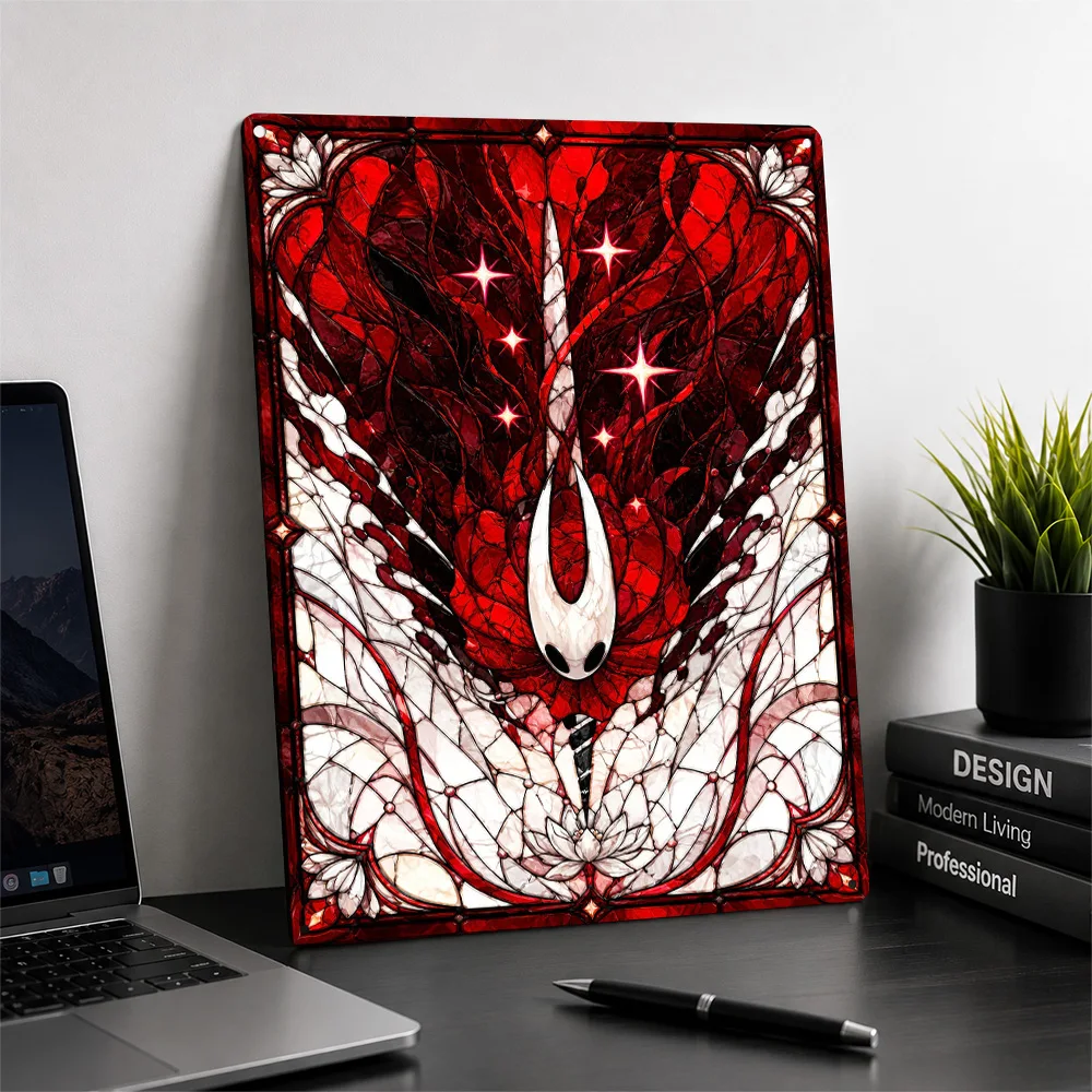 Hornet Stained Glass Art 3D Texture Printed Poster Custom Vintage Metal Tin Plate Sign for Wall Art Wand Deko Decor Room Home