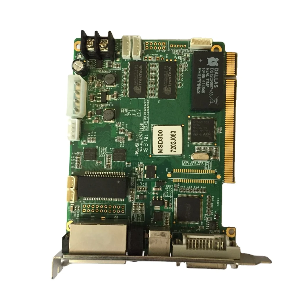 카드 전송 NovaStar MSD300 실내 야외 풀 컬러 제어 카드 동기화 시스템