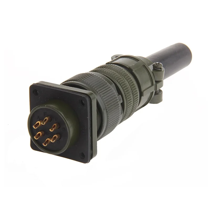 MS5015 MS3108A MS3106A MS3102A 18-12S 18-12P 6 Core Pin 6Pin 6P 18-12 U.S. Military Standard Aviation Plug Connector Socket