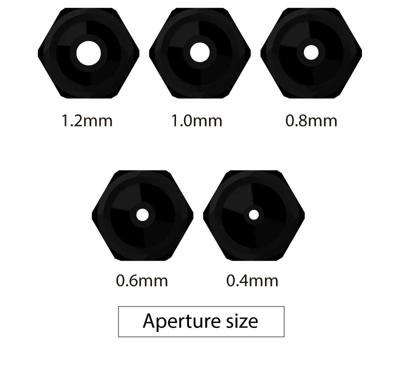 Mellow High Temperature and High Precision NF Volcano Hardened Steel 3D Printer E3DV6 Extrusion Head Hot End Nozzle