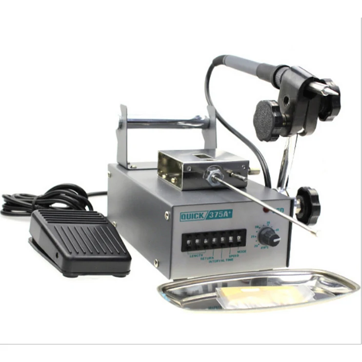 Automatic tin output welding system Pedal welding station QUICK 375A+