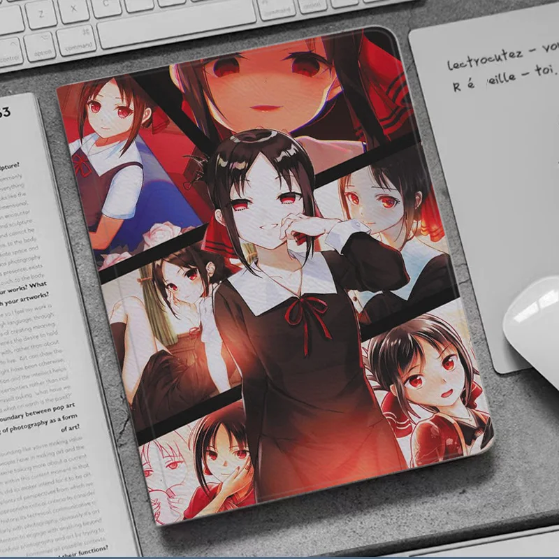 

Shinomiya Kaguya Anime Cover Case For iPad 10.2 9th 10th Air 6 5 Mini 4 5 Case Luxury Silicone Pro 12.9 11 13 For iPad Air 2 3 4