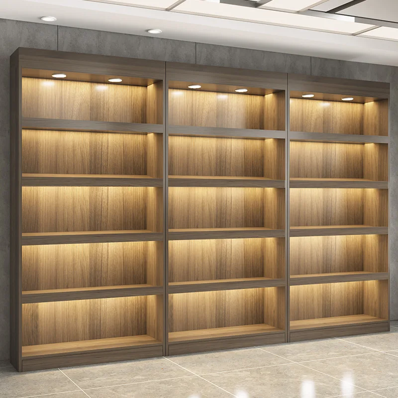 

custom. [5317 People Collected] Restaurant Wine Cabinet Wall-Mounted Commercial Combination Supermarket Living Room Simple Shelf
