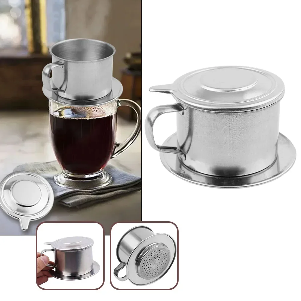 

50/100ml Coffee Pot Accessories Coffee Maker Parts Stainless Steel Vietnamese Home Tool Drip Filter Infuser Vietnam Coffee Parts