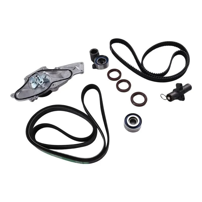 Timing Belt Water Pump Kit For Honda Acura MDX RL TL Pilot Odyssey Part Numbers 14510-RCA-A01 19200-RDV-J01 14520-RCA-A01