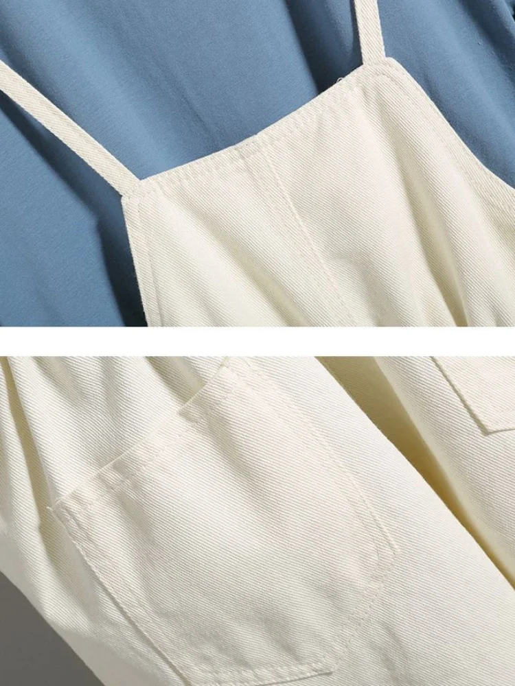 ثوب فضفاض ضيق للسيدات برباط متين وبساطة غير رسمية ملابس خروج فضفاضة تناسب الطلاب طراز كوري حلو طازج للصيف #6