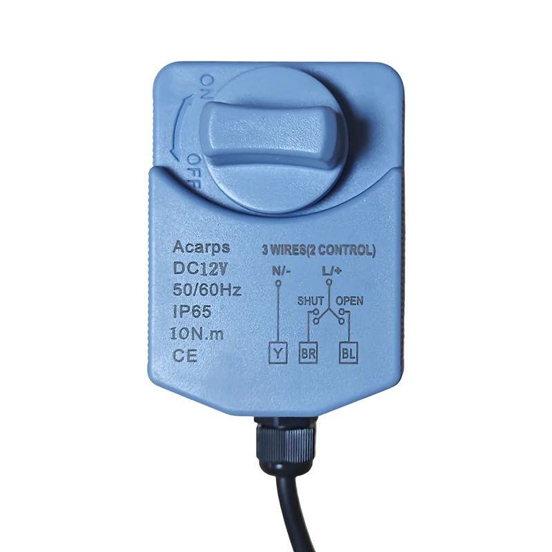 Elektrischer Kugelhahnantrieb mit manueller Schalterfunktion, IP65, wasserdichter motorisierter Stellmotor, AC220V, AC110V, DC24V, DC12V – Detail 5