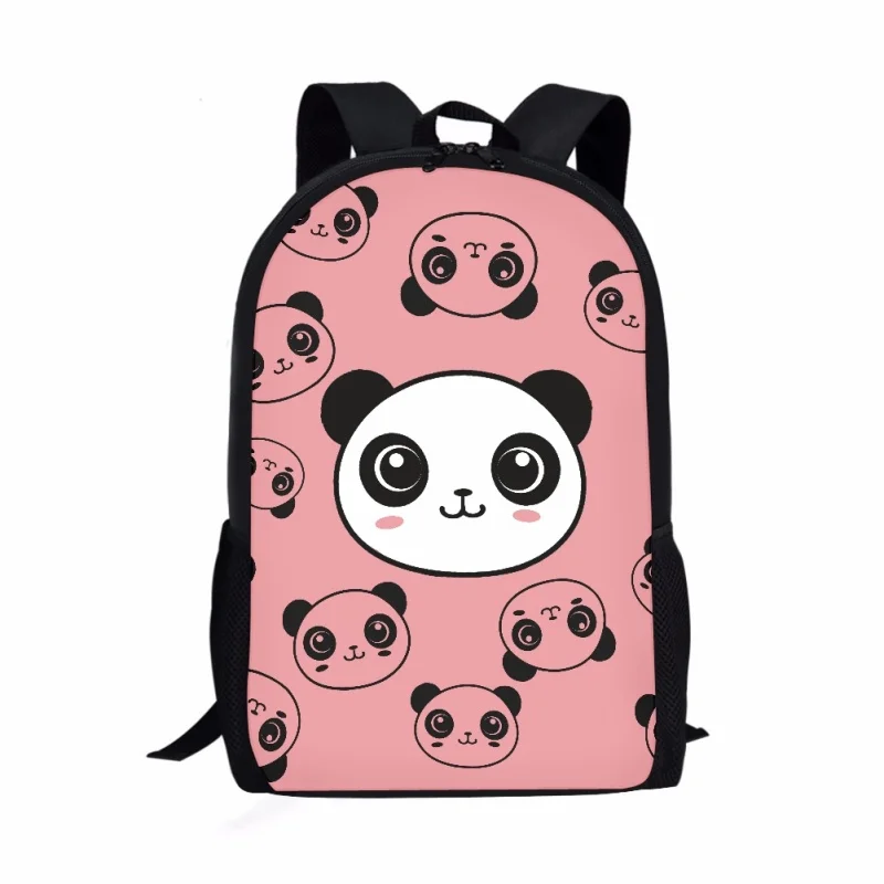 

Cartoon Cute Panda Print Student School Bag Girls Boys Daily Casual Backpack Kids Book Bag Travel Rucksacks Teenagers Laptop Bag