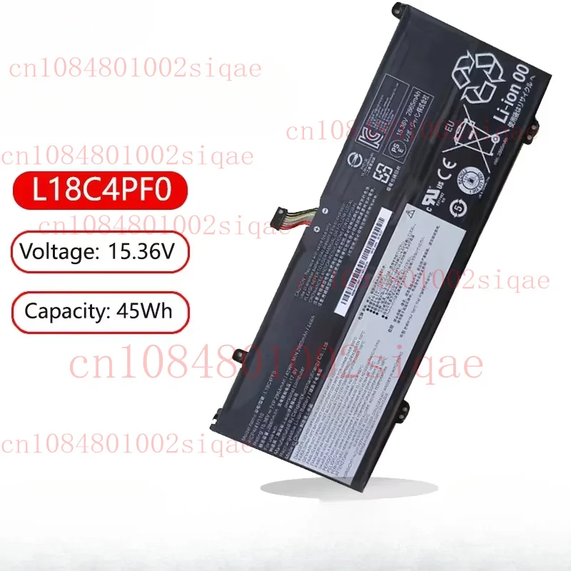 

L18M4PF0 L18C4PF0 L18D4PF0 Аккумулятор для ноутбука Lenovo ThinkBook 13S-IML 13S-IWL, 14S-IWL S540-14-IWL V540S Pro-13 14IW L20R90071GE