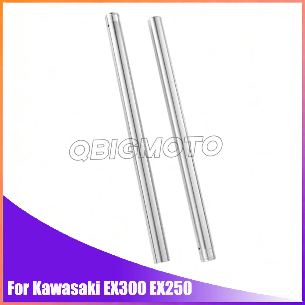 Motorcycle Front Fork Tubes Pair Inner Shock Pipes For Kawasaki EX300 EX250 EX NINJA 300 250 2013-2014 44013-0201