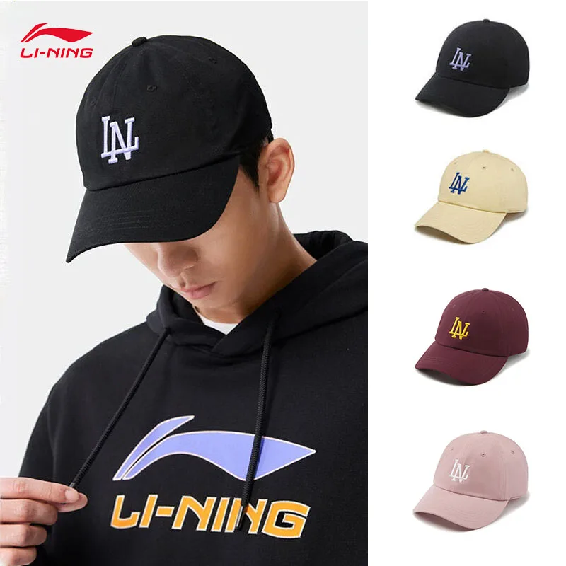 

LI-NING Бейсболки унисекс для занятий спортом Профессиональная солнцезащитная шляпа 56-60 см AMYV019