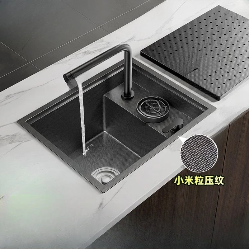 Stainless steel water bar sink Invisible sink Cup washer Sink Hidden sink Nakajidai sink [D] 48 * 38cm