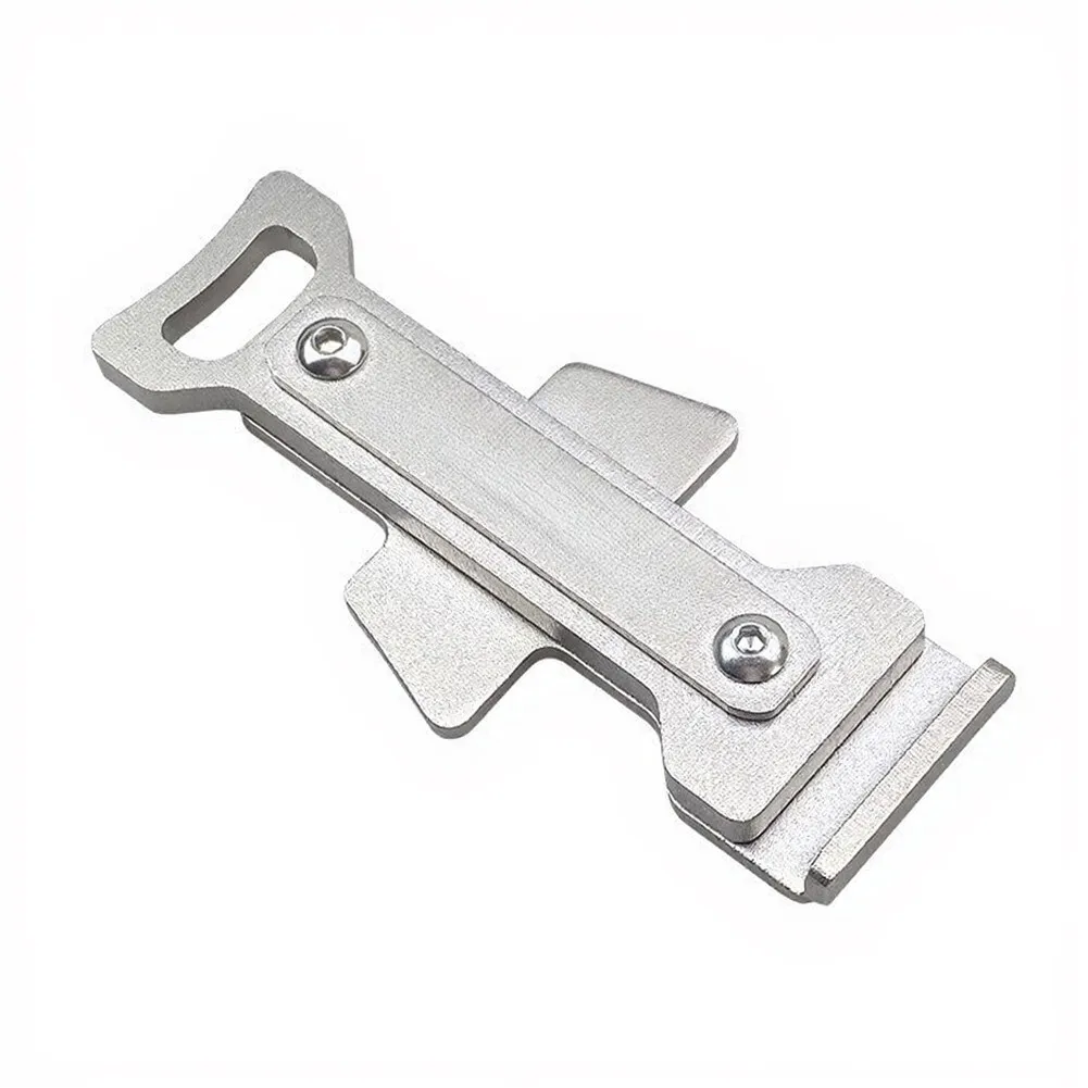 Stainless Steel Bicycle Spoke Wrench 6 Size Adjustable for Flat Spokes up to 7mm Road Bike Wheel Maintenance Tool