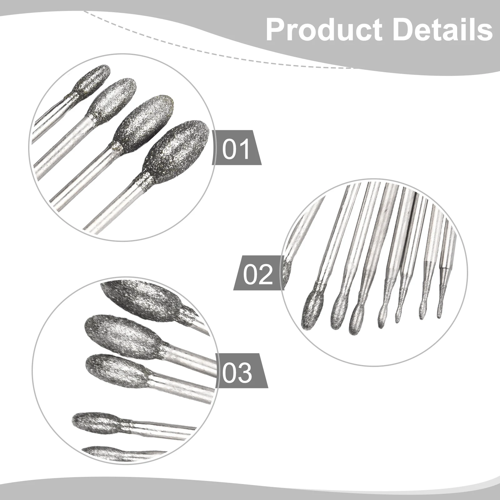 Callus Cleaning Mm Shank Drill Bit Applications For Manicure Nail Drill Bits Callus Cleaning Nail Drills Dentist Drills