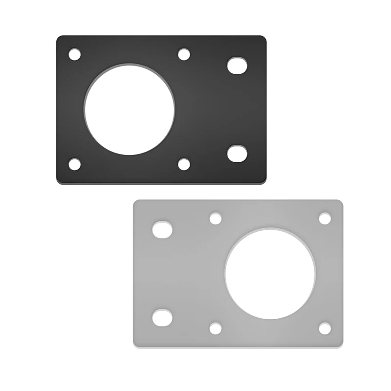 1PC NEMA 17 42-Series Stepper Motor Mounting Plate Fixed Plate Bracket for 3D Printer CNC Parts fit 2020 Profiles