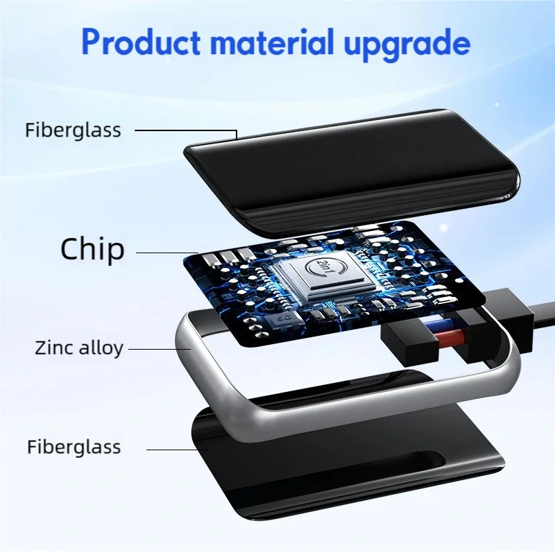 Nowy adapter 2 w 1 Mini Wireless Carplay Android Auto, inteligentny moduł AI do połączeń samochodowych, kompatybilny z większością modeli pojazdów, do samochodów z systemem OEM.