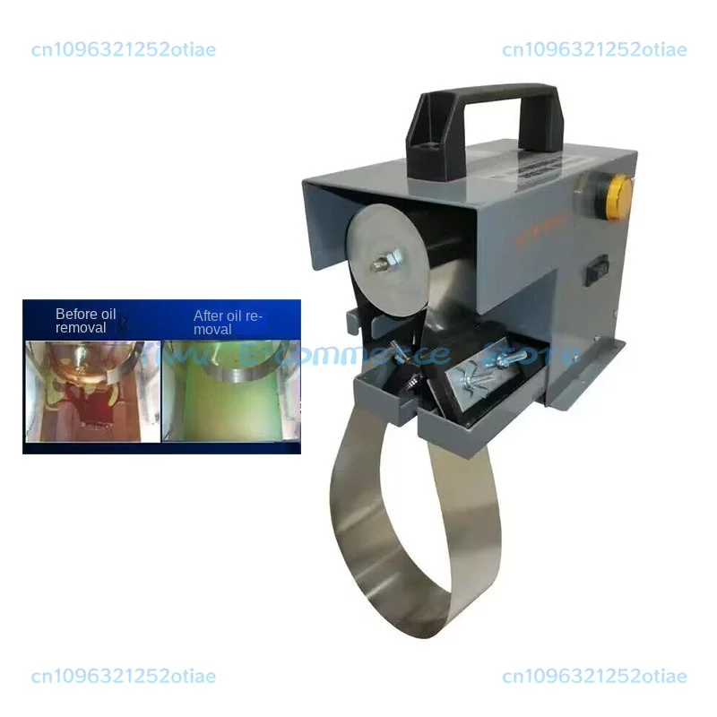 JY-50/T Portable Mini Oil Skimmer with CNC Steel Belt 13L/H Oil Scraper Degreaser 220V 14W Oil-Water Separator Recovery Machine