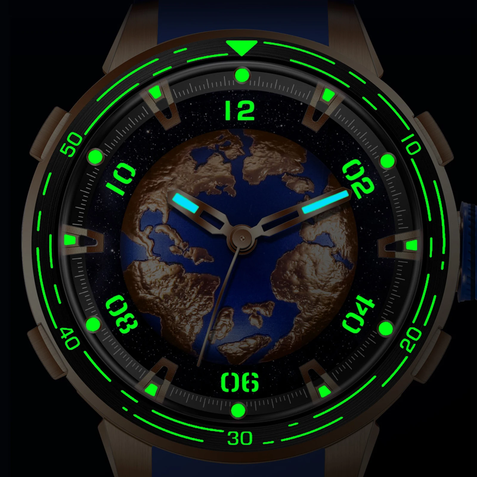 2026 PIDNU Markendesign Neue Star-Serie Mechanische Uhr Herren Japan 8215 Uhrwerk Herrenuhr Wasserdichte Automatische Luxusuhr – Detail 8