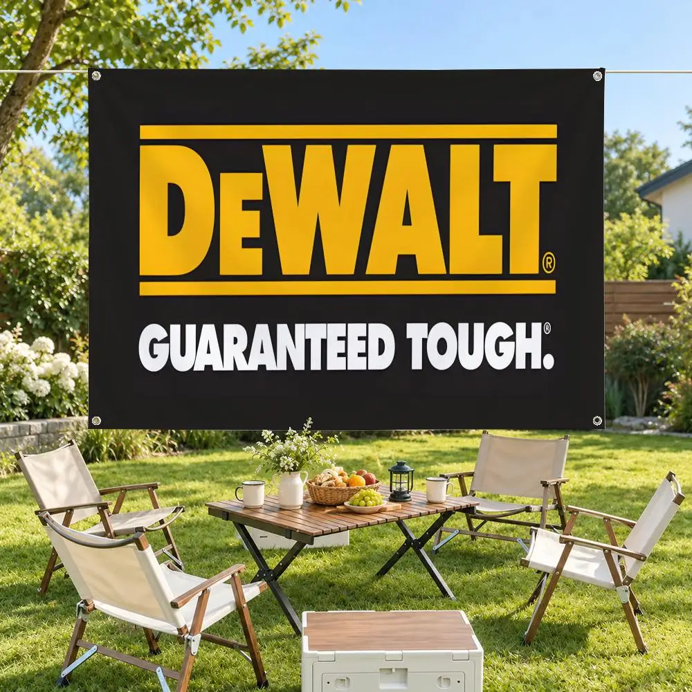 Brand DeWalt Flags Minimalist Fabric Banner Flags Garden Shop Bedroom Festival Birthday Wall Decor