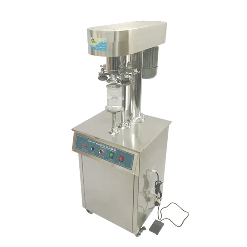 DFJ-160 Vertical Electric Can Sealer Plastic Bottle Sealer, Automatic Can Sealer