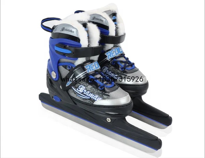 Double Blade Kids Skating Skate Ice Rental Shoes