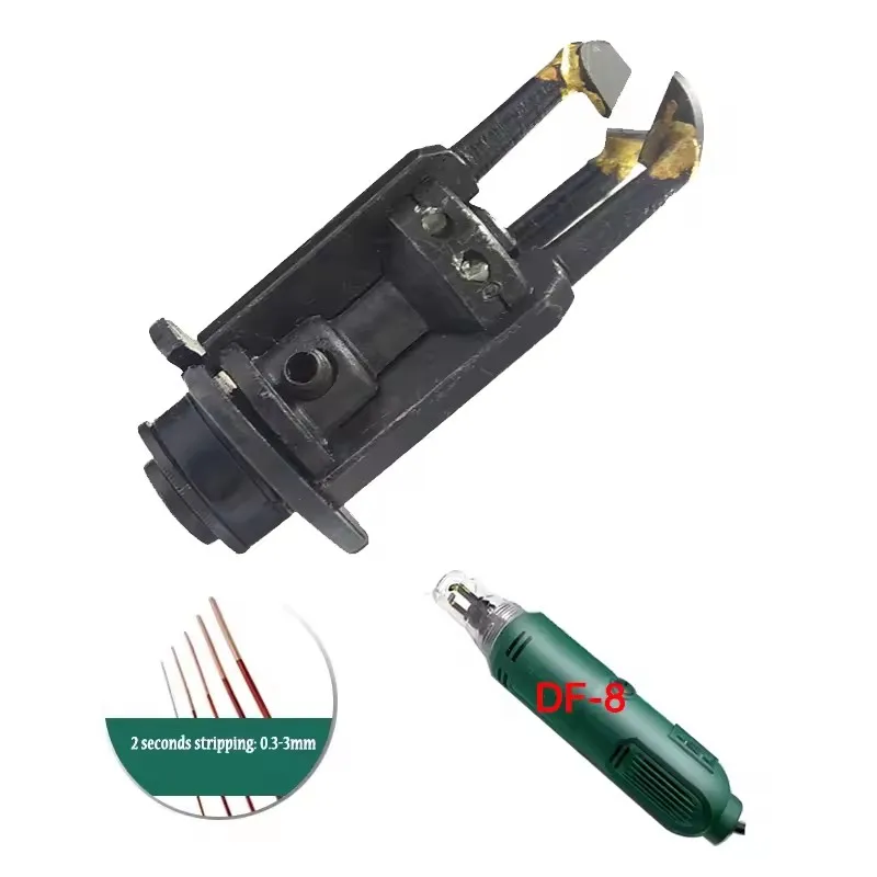 Three Jaw Stripping Blade For DF-8 Electric Enameled Wire Stripper,Enamel Copper Wire Paint Remover Cutter Head ReplacementParts
